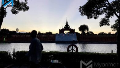 မန္တလေးကျုံးမြို့ရိုးကို ၂၀၂၁ ခုနှစ်အတွင်းက တွေ့ရစဉ်။ (ဓာတ်ပုံ - Myanmar Now)