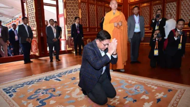 ၂၀၂၅ ခုနှစ် စက်တင်ဘာလက တရုတ်နိုင်ငံတွင် တွေ့ရသော အာဏာသိမ်းစစ်ခေါင်းဆောင်။ (ဓာတ်ပုံ - စစ်တပ်ထိန်းချုပ် MOI)
