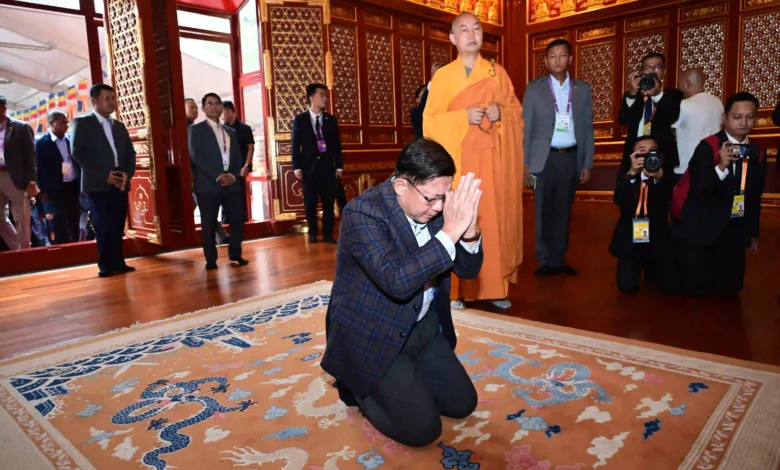 ၂၀၂၅ ခုနှစ် စက်တင်ဘာလက တရုတ်နိုင်ငံတွင် တွေ့ရသော အာဏာသိမ်းစစ်ခေါင်းဆောင်။ (ဓာတ်ပုံ - စစ်တပ်ထိန်းချုပ် MOI)