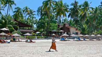 ၂၀၀၇ ခုနှစ်အတွင်း တွေ့ရသည့် နာမည်ကျော် ငပလီကမ်းခြေ။ (ဓာတ်ပုံ-EPA)