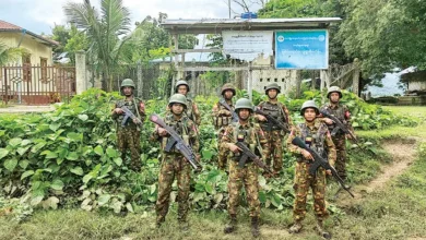 မြန်မာ- အိန္ဒိယ ချစ်ကြည်ရေးလမ်းပိုင်းမှ ကလေးဝ- ယာကြီး- မုံရွာ လမ်းကြောင်းကို ပြီးခဲ့သည့်ဇွန်လအတွင်း စစ်တပ်ကပြန်လည်ထိန်းချုပ်ခဲ့စဉ်။ (ဓာတ်ပုံ- စစ်တပ်ထိန်းချုပ် MOI)