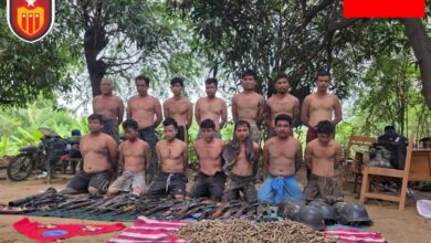 ၂ဝ၂၆ ခုနှစ် ဇွန်လ ၁၀ က တော်လှန်ရေးတပ်များ ဖမ်းဆီးခဲ့သည့် မြစ်ခြေမြို့ရဲစခန်းမှ သုံ့ပန်းများ (ဓာတ်ပုံ - ပြည်သူ့ကာကွယ်ရေးတပ်မတော် - PDF)