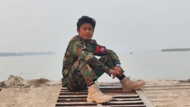 ပစ်သတ်ခံရသည့် ဆားတောင်မိုးကြိုးအဖွဲ့ခေါင်းဆောင် အသက် ၃၀ အရွယ် ကိုမိုးကြိုး။(ဓာတ်ပုံ- ပေးပို့)